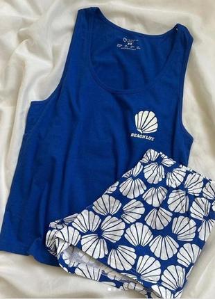 Пижама (майка + шорти) primark 2xs
