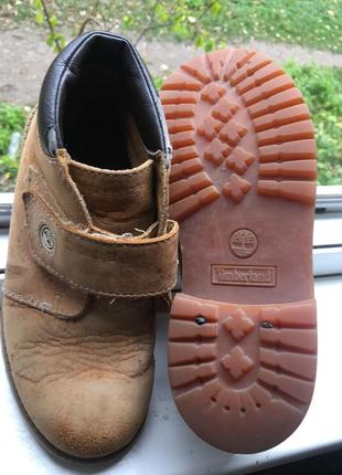Крутые ботинки тимберленд осень кожа4 фото