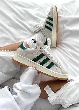 Adidas campus 00s crystal dark green