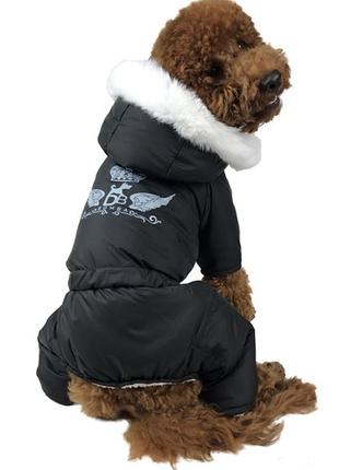 Одежда для собак зимний комбинезон