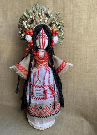 Кукла мотанка, кукла оберег, ручной работы, высота 33-35 см. замечательный подарок, под заказ.