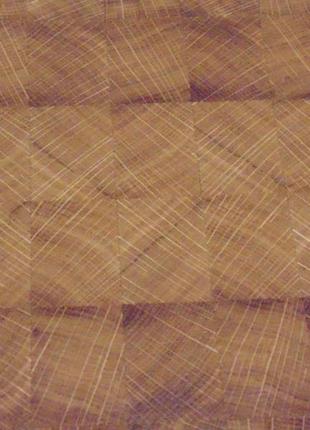 Торцевая разделочная доска из дуба pav-wood 30х40х4,5 см6 фото