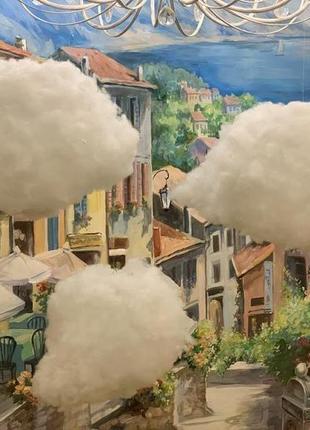 Хмарка - лампа ручної роботи з дистанційними світлодіодними ліхтарями