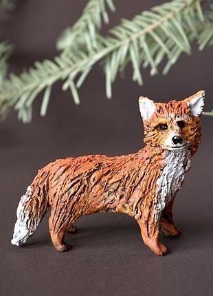 Фігурка лисиця сувенір лисичка fox souvenir