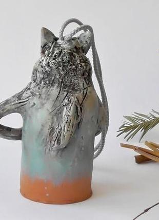 Дзвіночок "вовк" сувенір у вигляді вовка