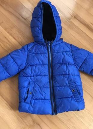 Куртка детская еврозима zara baby boy, р.98, 2-3 года