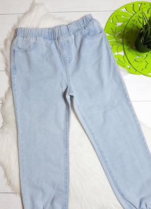 Набор джинсы на резинке карго джоггеры и футболка из минни маус9 фото