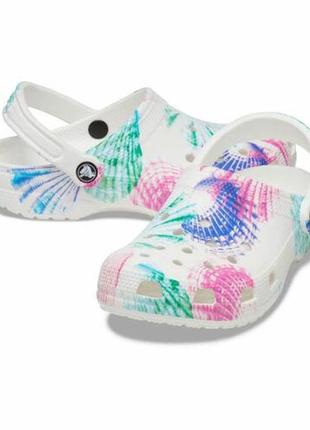 Crocs classic cuber beach multi clog оригинал сша w11 42-43 (27см) сабо сандалии закрытая обувь original крокс1 фото