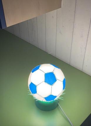 Світильник у вигляді футбольного м'яча!5 фото