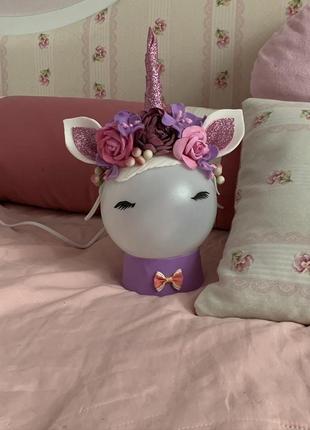 Светильник в виде единорога1 фото