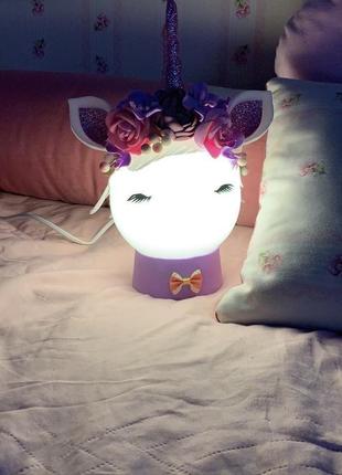 Светильник в виде единорога7 фото