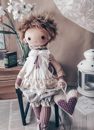Текстильна колекційна лялька2 фото
