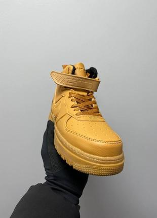 Nike air force gore-tex brown fur4 фото