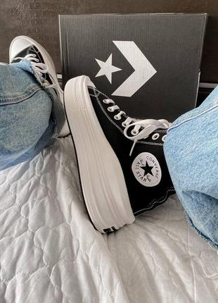 Converse chuk taylor all star move high top5 фото