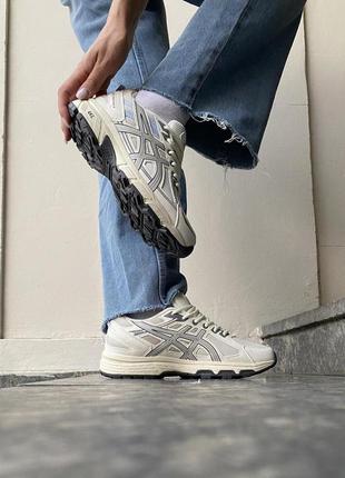 Asics gel-venture 6 beige grey7 фото