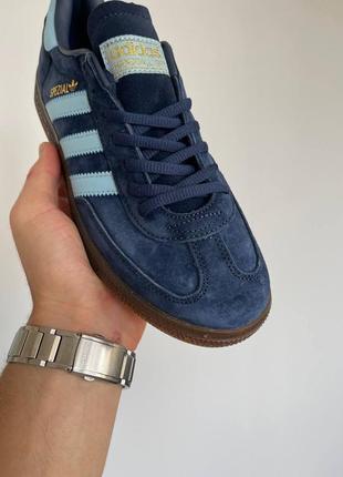 Adidas handball spezial blue6 фото