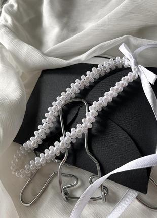 Свадебное украшение на шею для невесты: чокер, колье2 фото