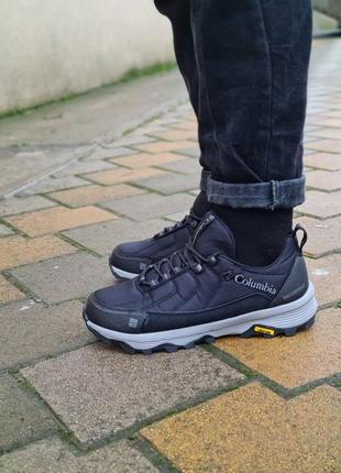 Columbia waterproof black grey