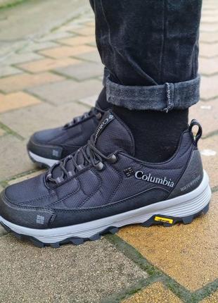 Columbia waterproof black grey8 фото