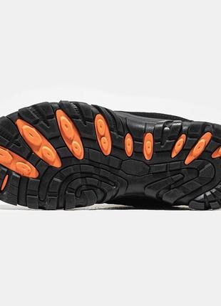 Merrell ice cap moc black orange2 фото