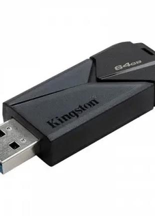 Флешка usb kingston data tr exodia onyx 64gb 3.2 (чорний)