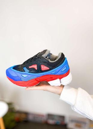 Adidas x raf simons ozweego 2 black red lucora5 фото