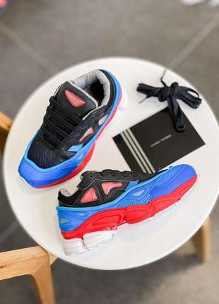 Adidas x raf simons ozweego 2 black red lucora7 фото