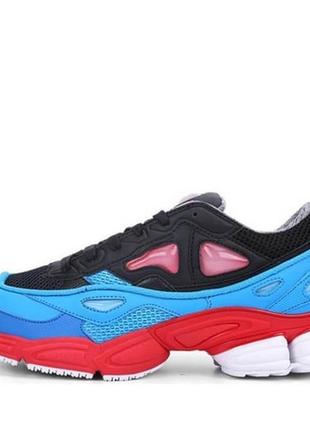 Adidas x raf simons ozweego 2 black red lucora1 фото