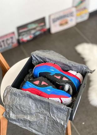 Adidas x raf simons ozweego 2 black red lucora8 фото