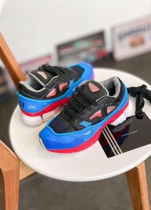 Adidas x raf simons ozweego 2 black red lucora9 фото