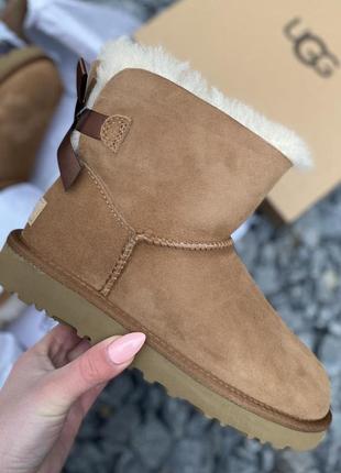 Ugg bailey bow 2 boot chestnut