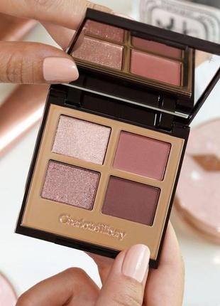 Палетка теней charlotte tilbury luxury palette pillow talk 6 г5 фото