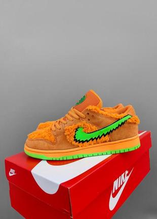 Rateful dead x dunk sb orange bear