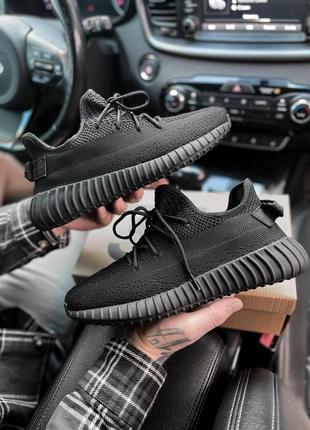 Adidas yeezy boost 350 v2 black4 фото