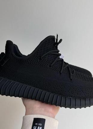 Adidas yeezy boost 350 v2 black8 фото