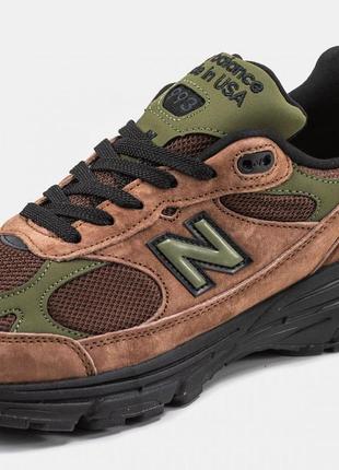 New balance 993 aime leon dore brown8 фото