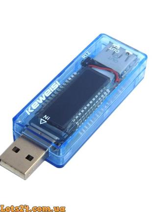 Usb-тестер keweisi kws-v20 вольтметр амперметр ма·год