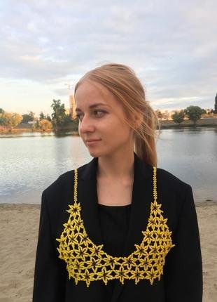 Топ бисерный «sun light”