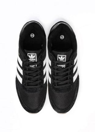 Adidas iniki black white v33 фото