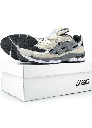 Asics gel-nyc beige black9 фото