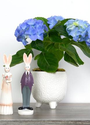 Набор декоративных статуэток кролики