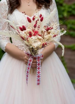 Свадебный букет «мгновение любви». букет невесты. букет цветов1 фото