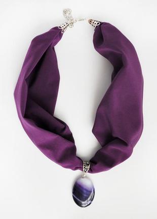 Стильное женское колье my scarf, стильный чокер1 фото