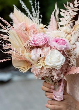 Свадебный букет «цветочная грация»2 фото
