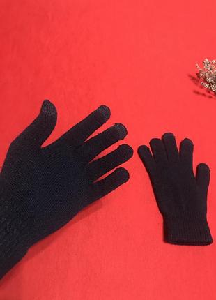 Темно-сині рукавички 5