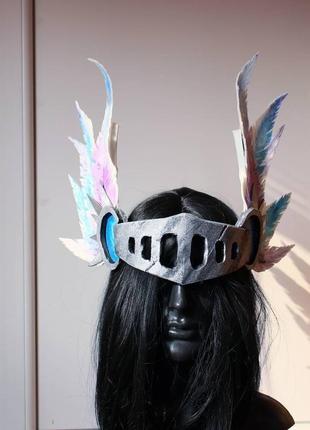 Корона валькирии, шлем валькирии, корона викинга1 фото