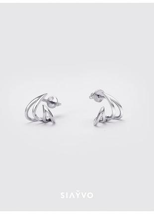 Сережки пламя