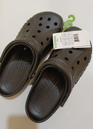 Сабо crocs baya чоловічі чорні сабо крокс, оригінал, м10/43-44/28 см.3 фото