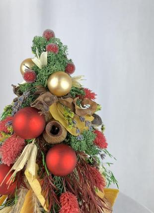 Композиция интерьерная «елка» шафрановая