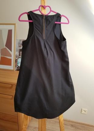 Чёрное платье vero moda5 фото